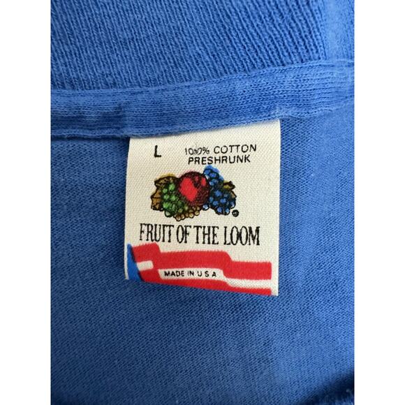 Vintage Bill Elliott Nascar T-Shirt Racing Mens Awesome Coors Light Large Blue - Picture 3 of 8